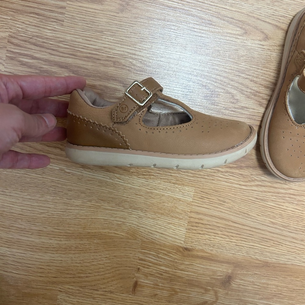 Kids Mary Jane Leather Shoes